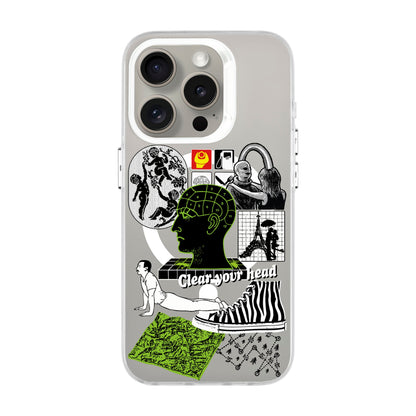 CLEAR YOUR HEAD-iPhone 15 Pro Hold Kılıf MagSafe Özellikli