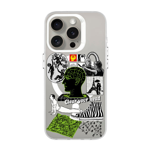 CLEAR YOUR HEAD-iPhone 15 Pro Hold Kılıf MagSafe Özellikli