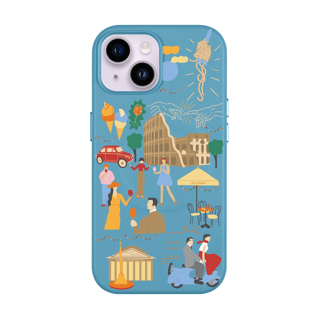 ROMA-Leather Kılıf MagSafe Özellikli - iPhone 13