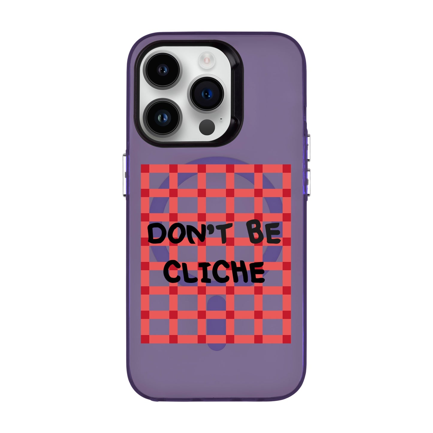 DON'T BE CLICHE-iPhone 14 Pro Hold Kılıf MagSafe Özellikli