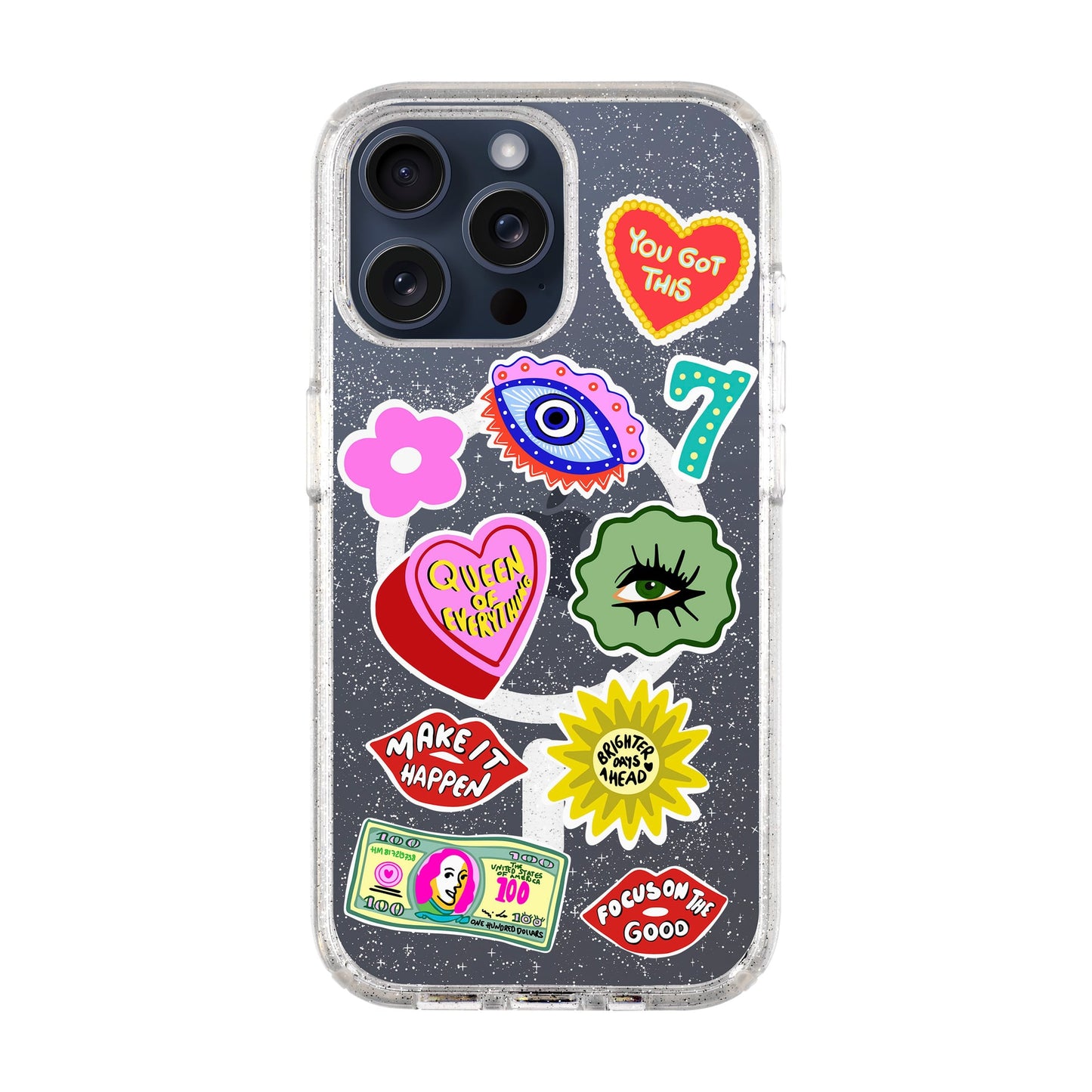 HM STICKERS-iPhone 15 Pro Max Shiny Kılıf MagSafe Özellikli