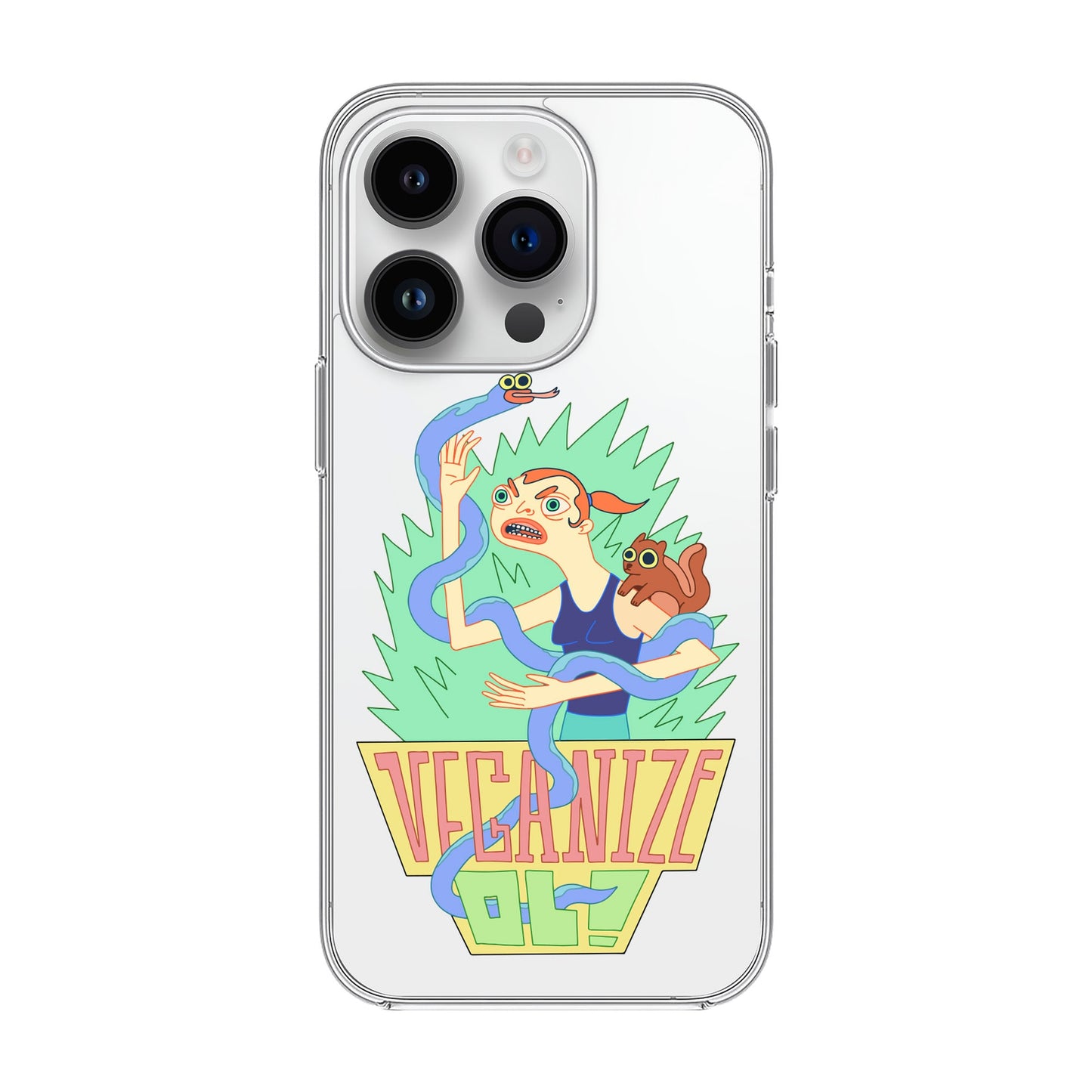VEGANİZE-iPhone 14 Pro Solid Kılıf