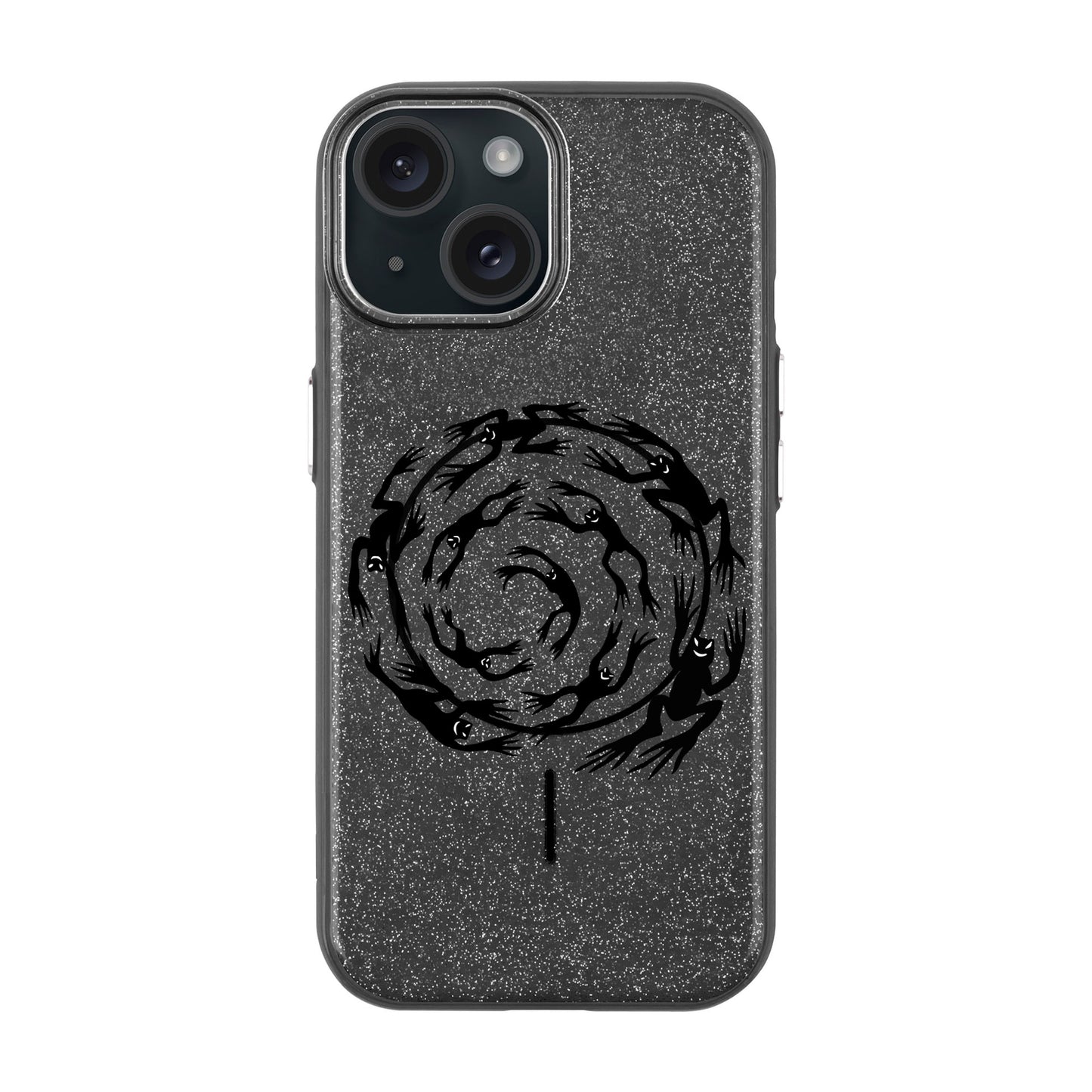 SWIRLING FROGS-iPhone 15 Plus Radiant Kılıf MagSafe Özellikli