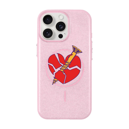 BROKEN HEART-iPhone 15 Pro Max Radiant Kılıf MagSafe Özellikli