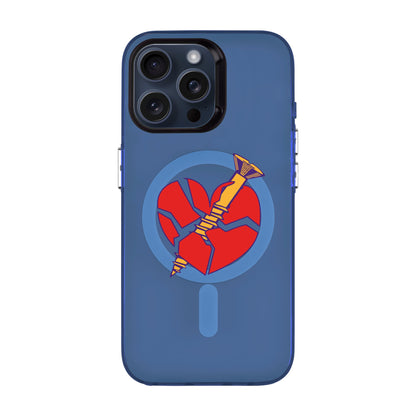 BROKEN HEART-iPhone 15 Pro Max Hold Kılıf MagSafe Özellikli