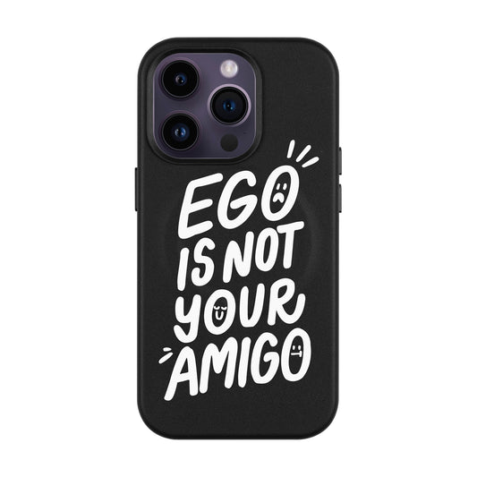 EGO-iPhone 14 Pro Leather Kılıf MagSafe Özellikli