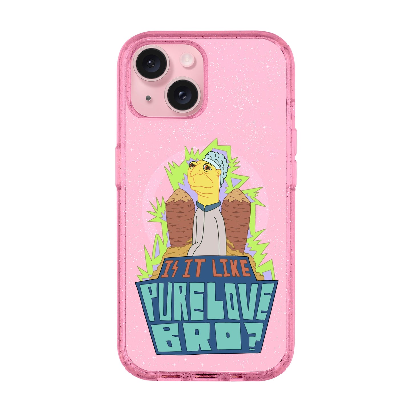 PURE LOVE-iPhone 15 Plus Shiny Kılıf MagSafe Özellikli
