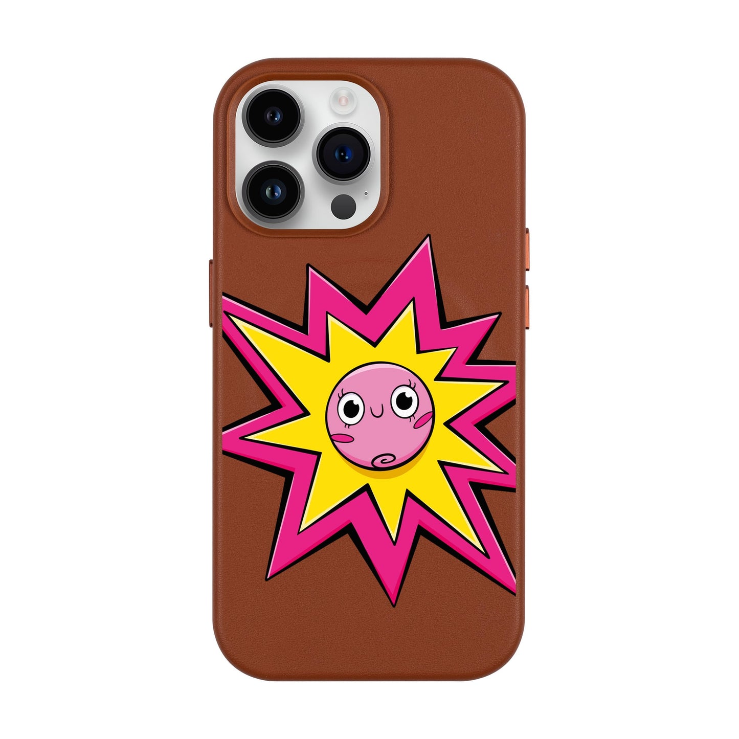 POP PRINCESSES-iPhone 14 Pro Max Leather Kılıf MagSafe Özellikli