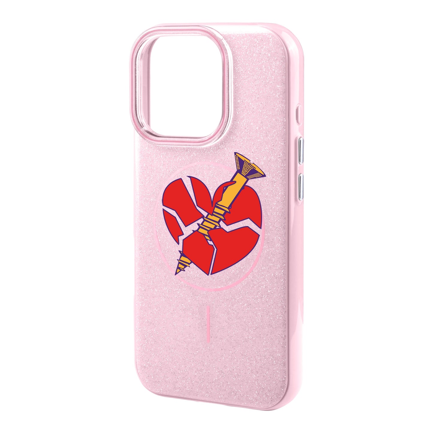 BROKEN HEART-Radiant Kılıf MagSafe Özellikli - iPhone 16 Pro Max