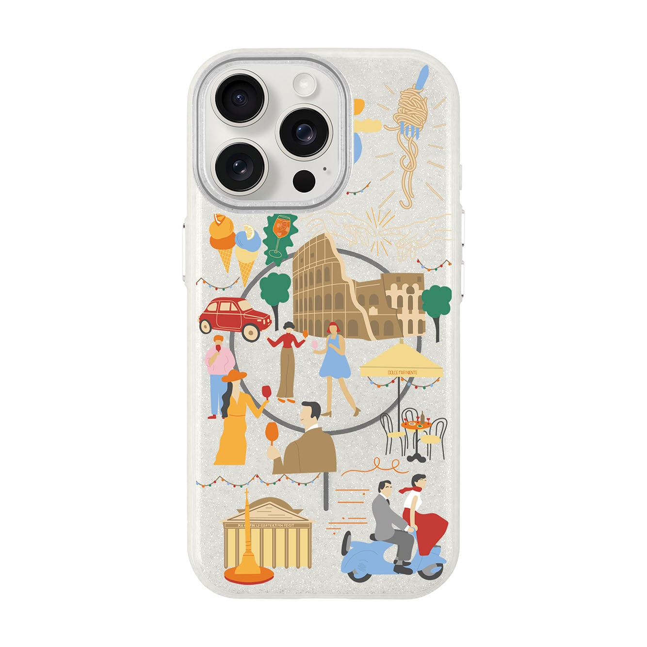 ROMA-iPhone 15 Pro Max Radiant Kılıf MagSafe Özellikli