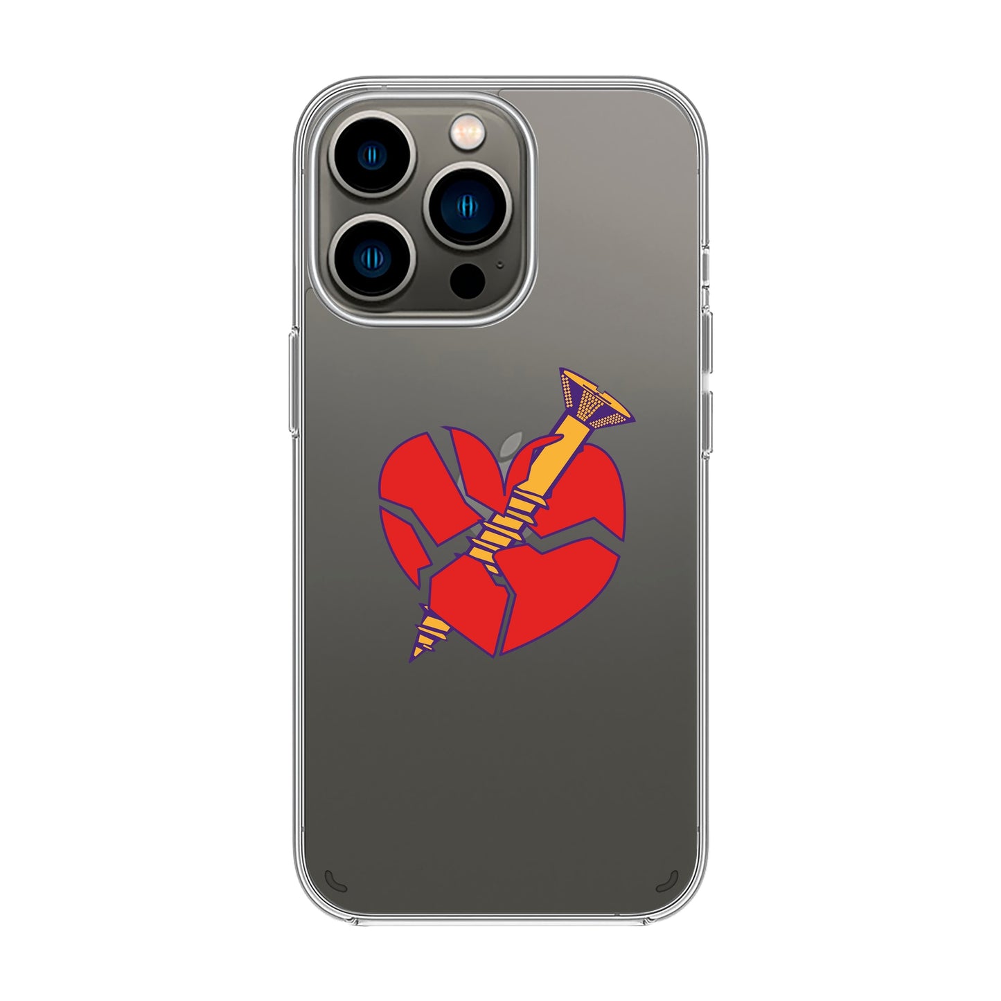 BROKEN HEART-iPhone 13 Mini Solid Kılıf