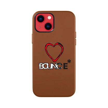 BOUNCE-iPhone 13 Mini Leather Kılıf