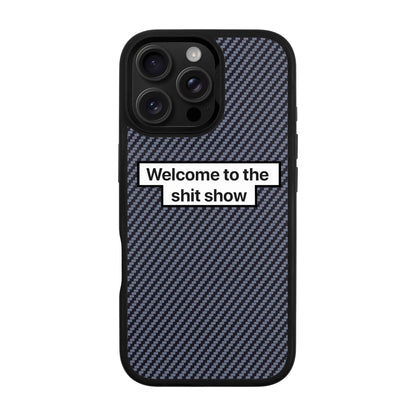 WELCOME-iPhone 16 Pro Max Plaid Kılıf MagSafe Özellikli