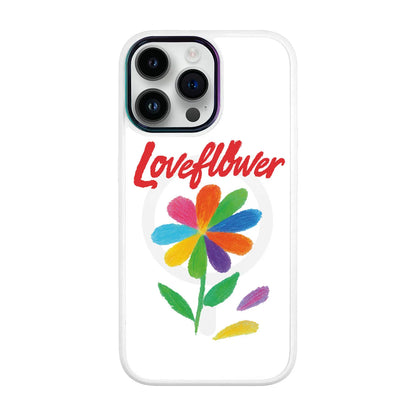 LOVE FLOWER-iPhone 14 Pro Max Vigor Kılıf MagSafe Özellikli