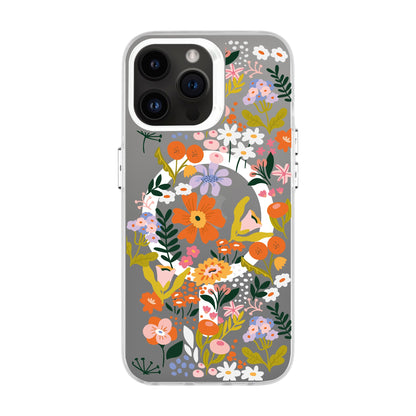 FLOWER-iPhone 14 Pro Max Hold Kılıf MagSafe Özellikli