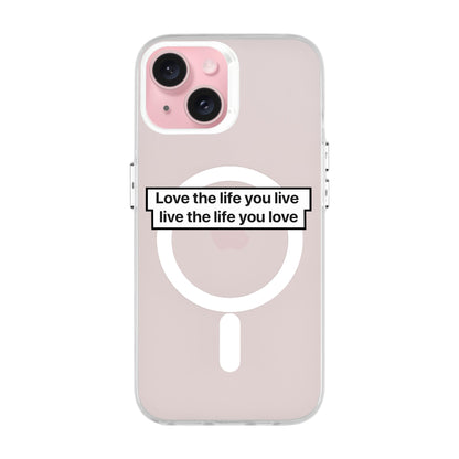LOVE THE LIFE-iPhone 15 Hold Kılıf MagSafe Özellikli