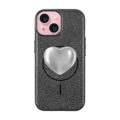 SILVER HEART-iPhone 15 Plus Radiant Kılıf MagSafe Özellikli