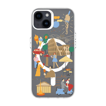 ROMA-iPhone 14 Plus Hold Kılıf MagSafe Özellikli