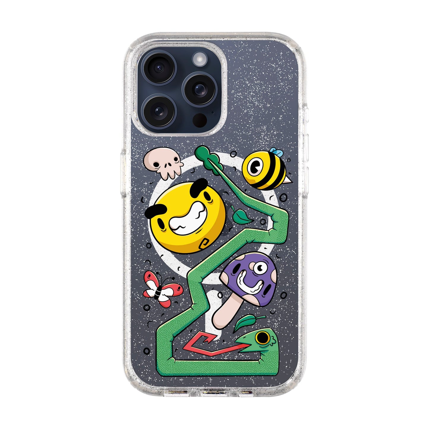 NADUR-iPhone 15 Pro Max Shiny Kılıf MagSafe Özellikli