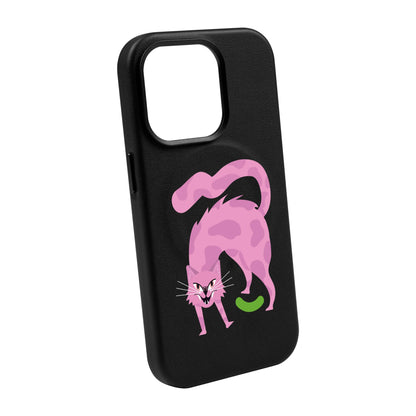 GRUMBLEPAWS-Leather Kılıf MagSafe Özellikli - iPhone 13