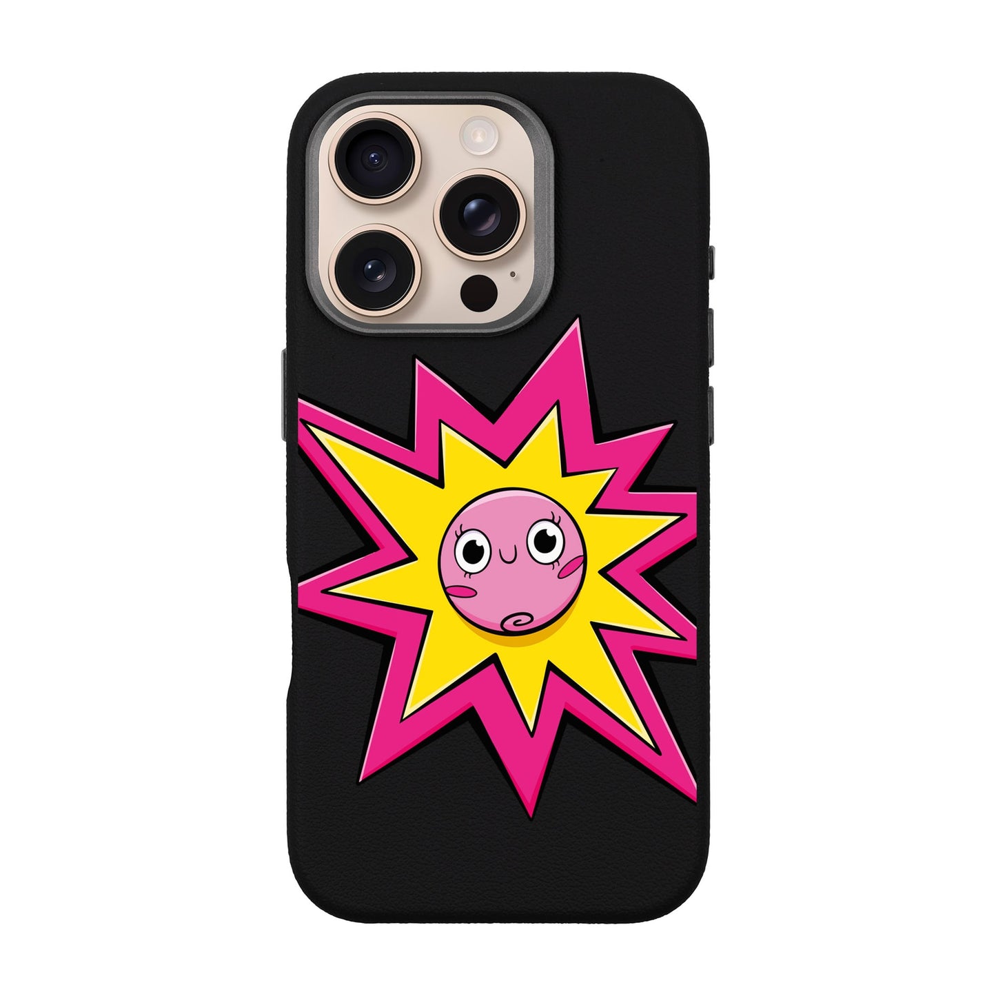 POP PRINCESSES-iPhone 16 Pro Leather Premium Kılıf MagSafe Özellikli
