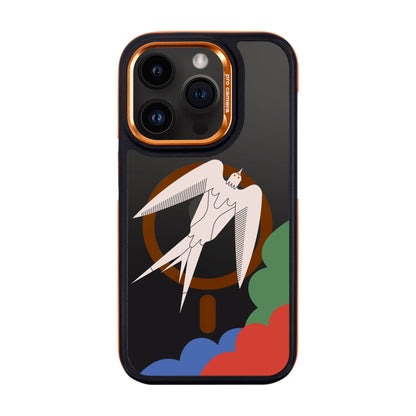 L’OISEAU LIBRE-iPhone 14 Pro Dark Kılıf MagSafe Özellikli