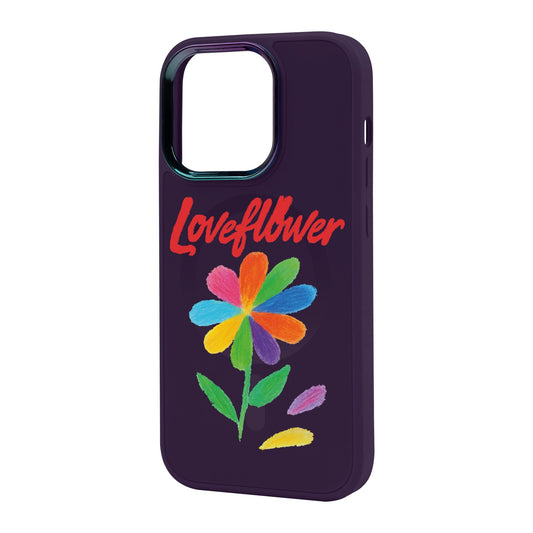 LOVE FLOWER-iPhone 14 Pro Max Vigor Kılıf MagSafe Özellikli