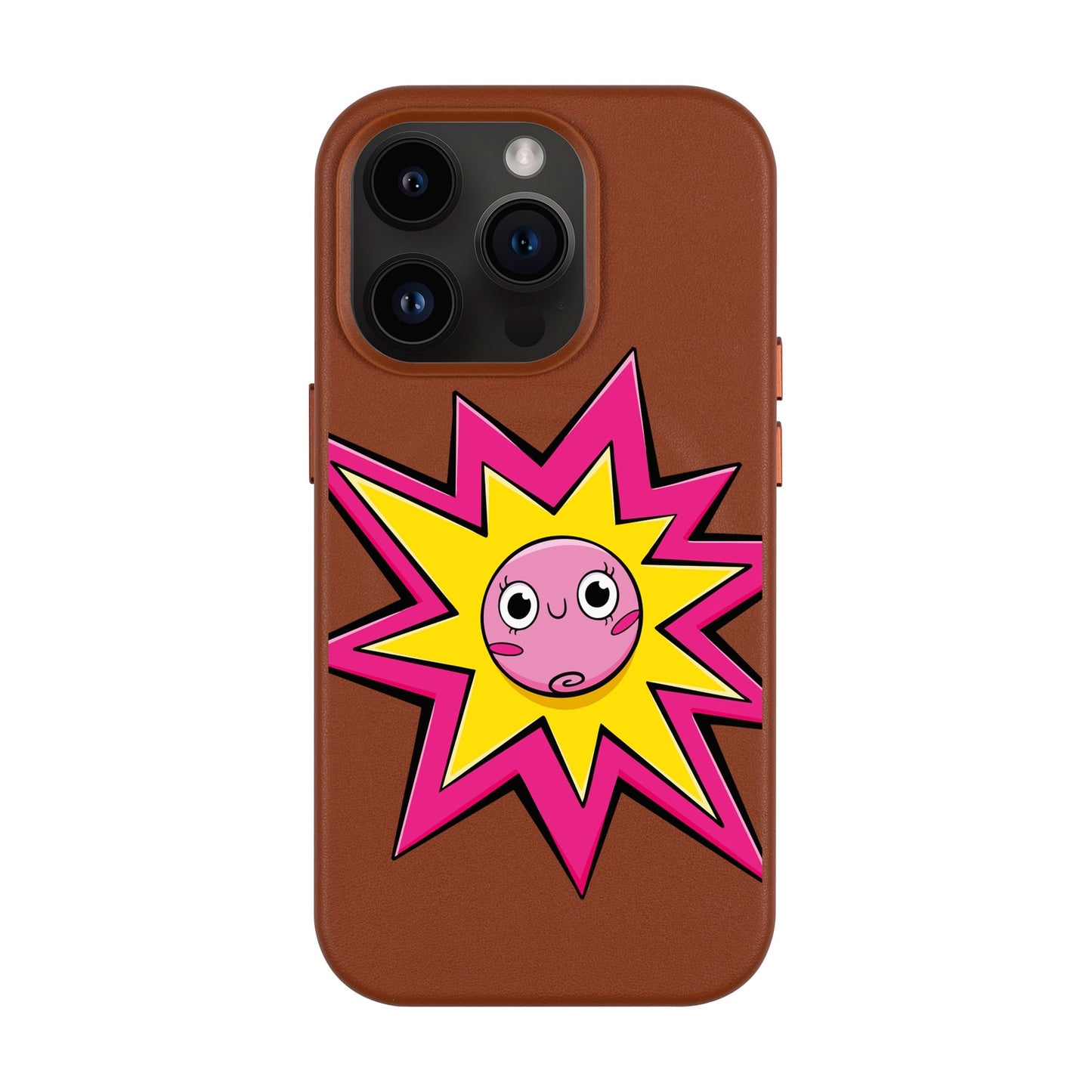 POP PRINCESSES-Leather Kılıf MagSafe Özellikli - iPhone 14 Pro
