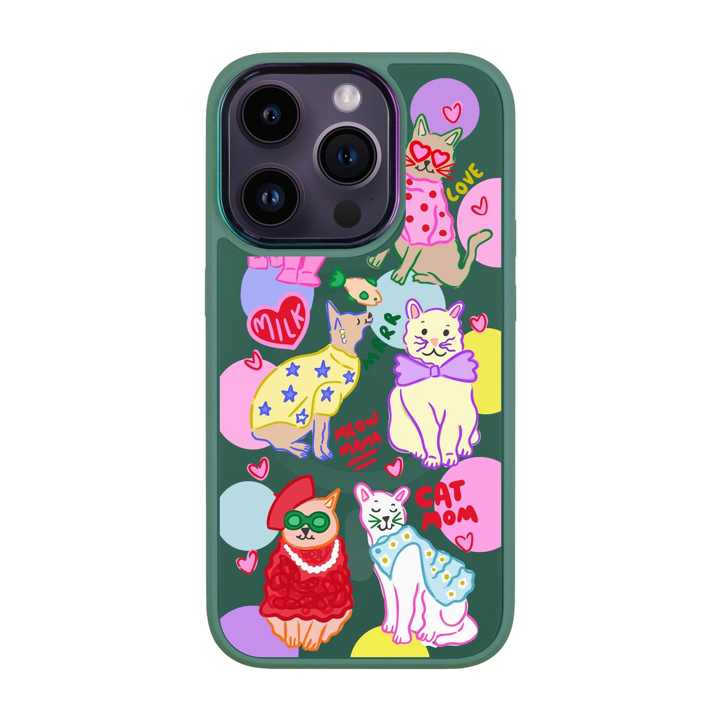 CAT MOM-Vigor Kılıf MagSafe Özellikli - iPhone 14 Pro