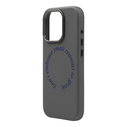 GROW-iPhone 16 Pro Max Leather Premium Kılıf MagSafe Özellikli