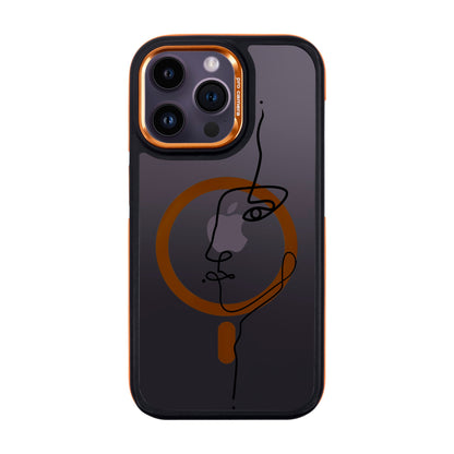 FACE-iPhone 14 Pro Max Dark Kılıf MagSafe Özellikli
