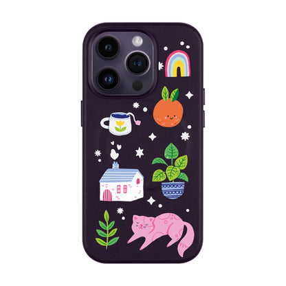 FRESH SPRING-Leather Kılıf MagSafe Özellikli - iPhone 14 Pro