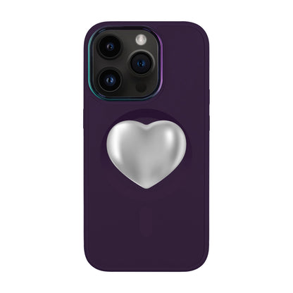 SILVER HEART-Vigor Kılıf MagSafe Özellikli - iPhone 14 Pro