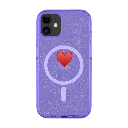 SPREAD HEART-Shiny Kılıf MagSafe Özellikli - iPhone 11