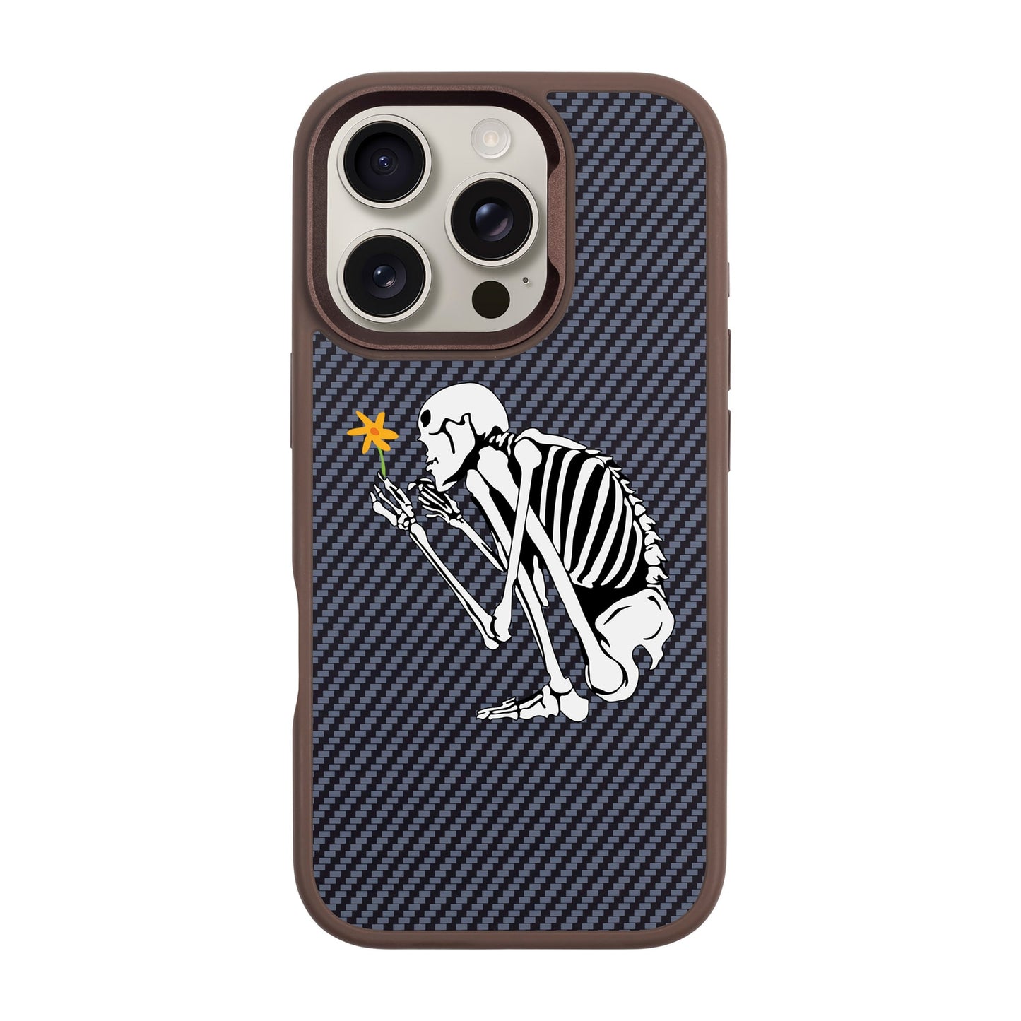 REGENERATION-iPhone 16 Pro Plaid Kılıf MagSafe Özellikli