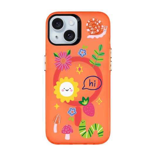 HELLO NATURE-iPhone 15 Hold Kılıf MagSafe Özellikli