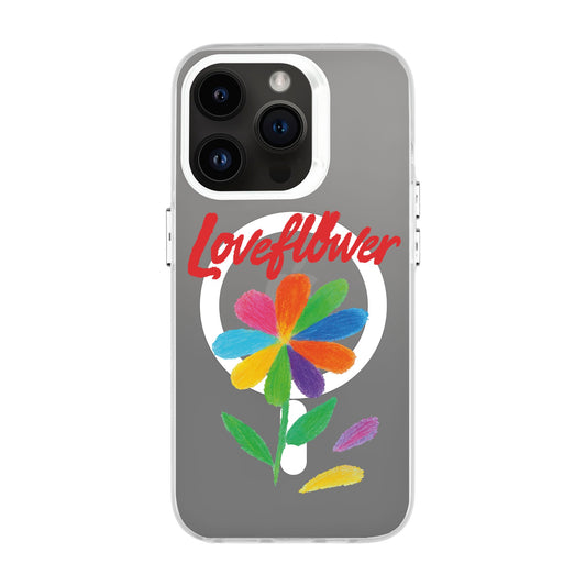 LOVE FLOWER-iPhone 13 Pro Hold Kılıf MagSafe Özellikli