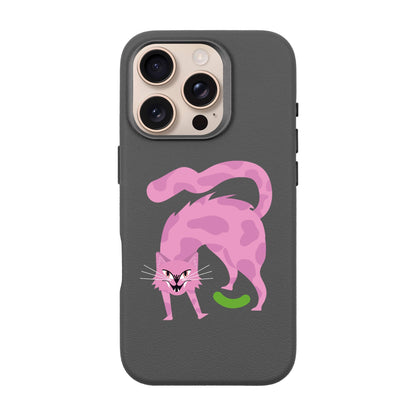 GRUMBLEPAWS-iPhone 16 Pro Leather Premium Kılıf MagSafe Özellikli
