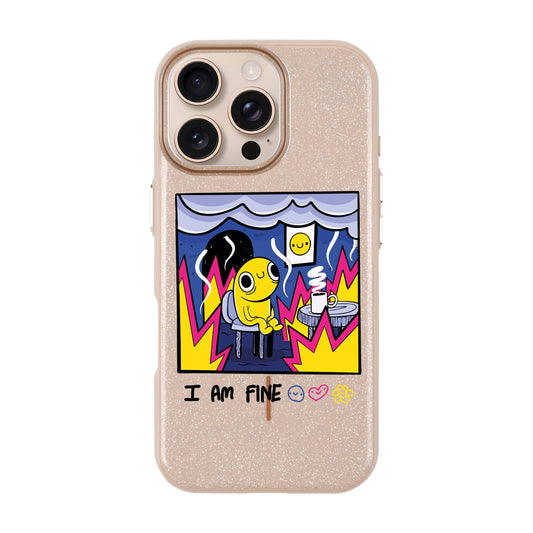 I AM FINE-iPhone 16 Pro Max Radiant Kılıf MagSafe Özellikli