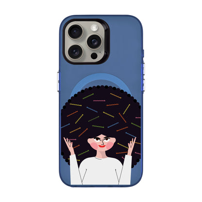 TANGLES OF HAPPINESS-Hold Kılıf MagSafe Özellikli - iPhone 15 Pro Max