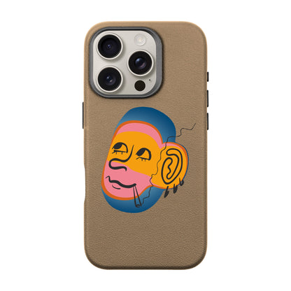 CLIMBING-iPhone 16 Pro Leather Premium Kılıf MagSafe Özellikli