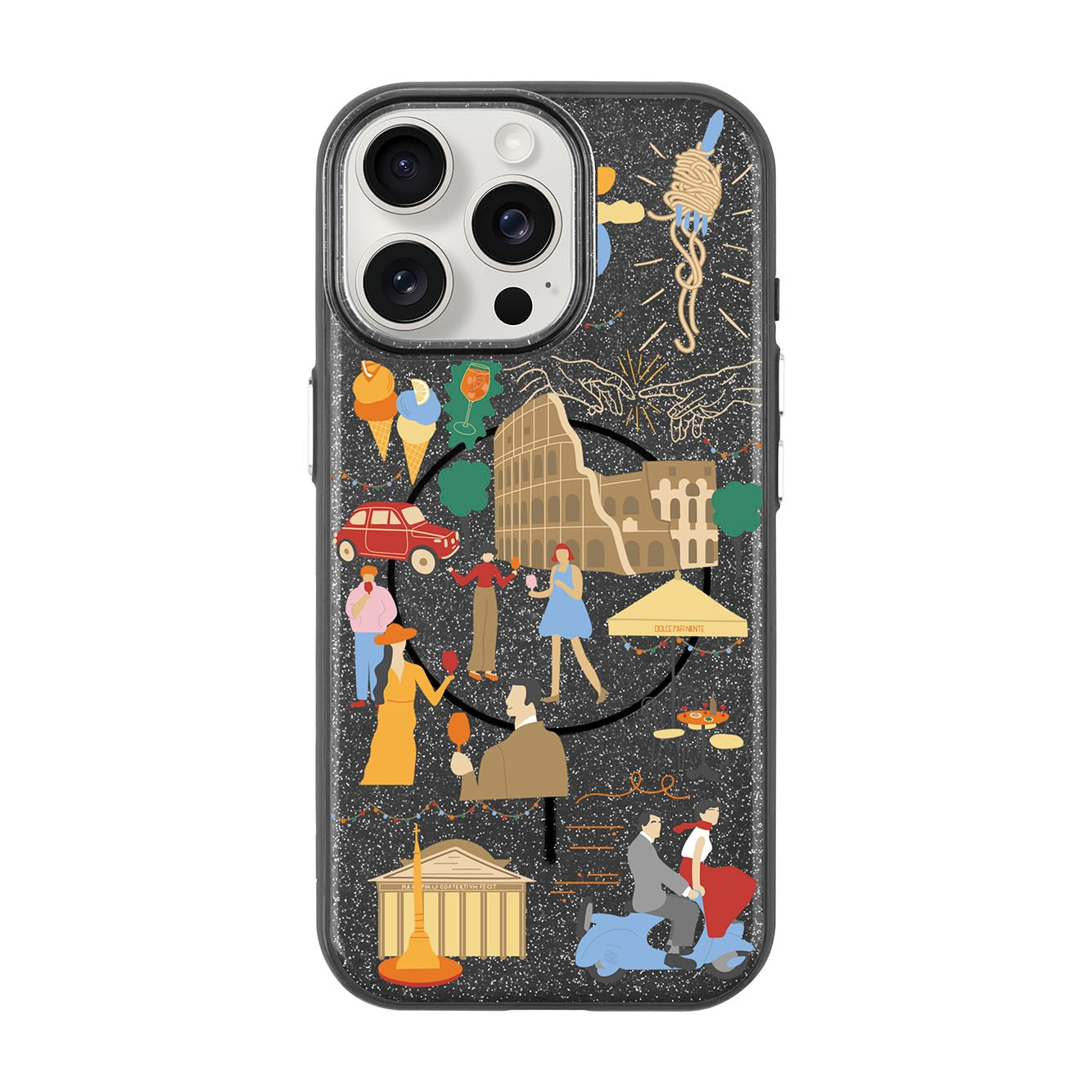 ROMA-iPhone 15 Pro Max Radiant Kılıf MagSafe Özellikli