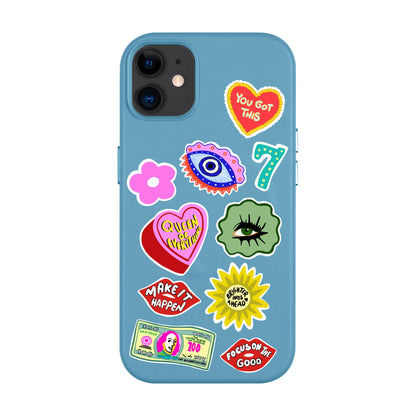 HM STICKERS-Leather Kılıf MagSafe Özellikli - iPhone 11