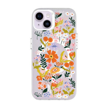 FLOWER-iPhone 14 Plus Hold Kılıf MagSafe Özellikli