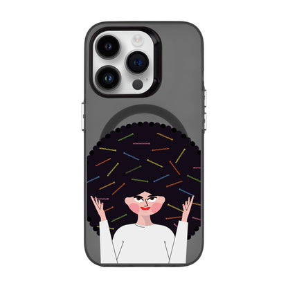 TANGLES OF HAPPINESS-Hold Kılıf MagSafe Özellikli - iPhone 14 Pro