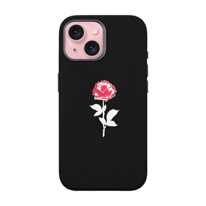NATUREL ROSE-iPhone 15 Leather Premium Kılıf MagSafe Özellikli