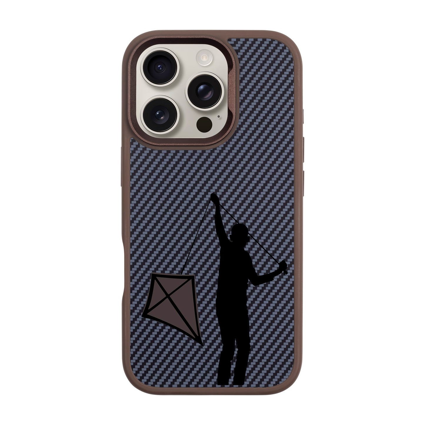 KITE-iPhone 16 Pro Plaid Kılıf MagSafe Özellikli