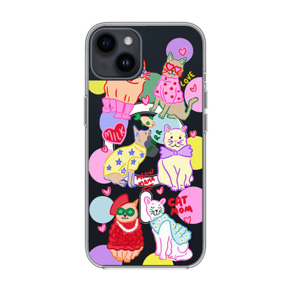 CAT MOM-iPhone 14 Plus Solid Kılıf MagSafe Özellikli