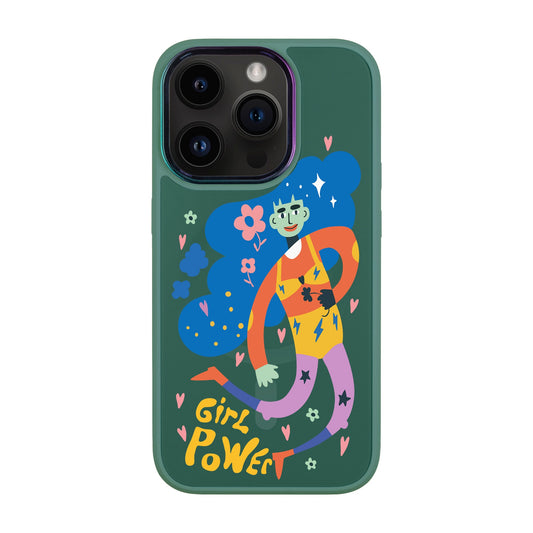 GIRL POWER-iPhone 14 Pro Vigor Kılıf MagSafe Özellikli