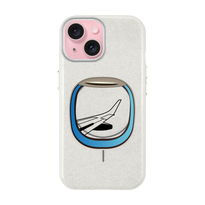 AIRCRAFT WINDOW-iPhone 13 Radiant Kılıf MagSafe Özellikli